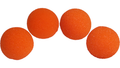 1 inch Super Soft Sponge Ball (Orange) Pack of 4 from Magic