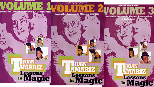 3 Vol. Combo Juan Tamariz Lessons in Magic video DOWNLOAD