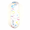 3D Austin Gillette Circles White 8.125" Skateboard deck
