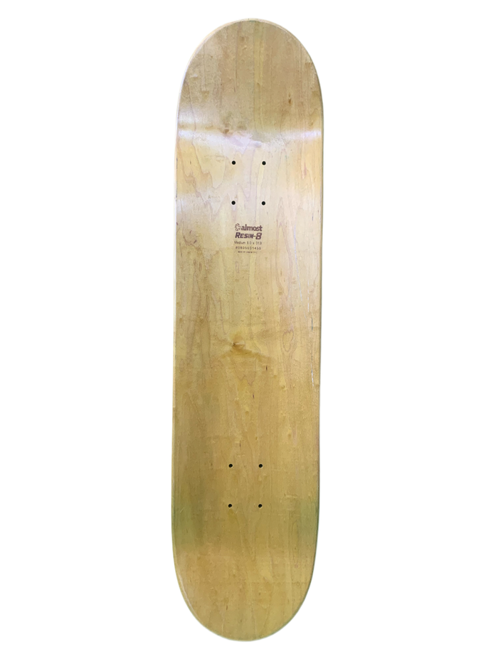 Almost Lewis Marnell Rasta Logo 8" Classic Skateboard Deck