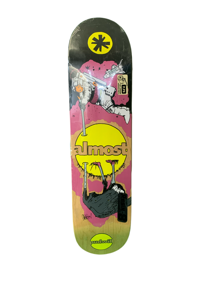 Almost Torey Pudwill Vortex 7.75" Classic Skateboard Deck