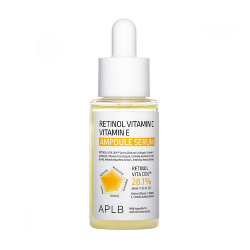 APLB. Retinol Vitamin C Vitamin E Ampoule Serum 40ml