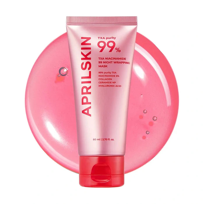 April Skin. TXA Niacinamide 99 Night Wrapping Mask 80ml | Lady Bonita | Korean beauty NZ