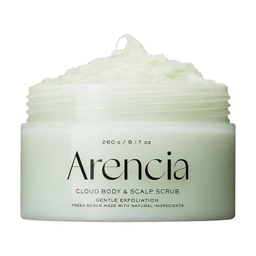 Arencia. Fresh Cloud Body & Scalp Scrub 260g [Black Tea & Yuzu] | Lady Bonita | Korean beauty NZ