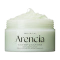 Arencia. Fresh Cloud Body & Scalp Scrub 260g [Geranium & Primrose] | Lady Bonita | Korean beauty NZ