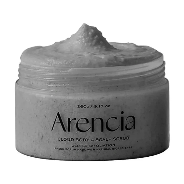 Arencia. Fresh Cloud Body & Scalp Scrub 260g [White Tea & Neroli] | Lady Bonita | Korean beauty NZ