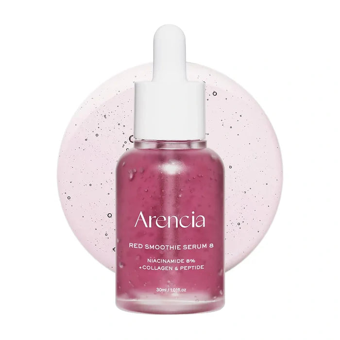 Arencia. Fresh Red Smoothie Serum 8 30ml | Lady Bonita | Korean beauty NZ