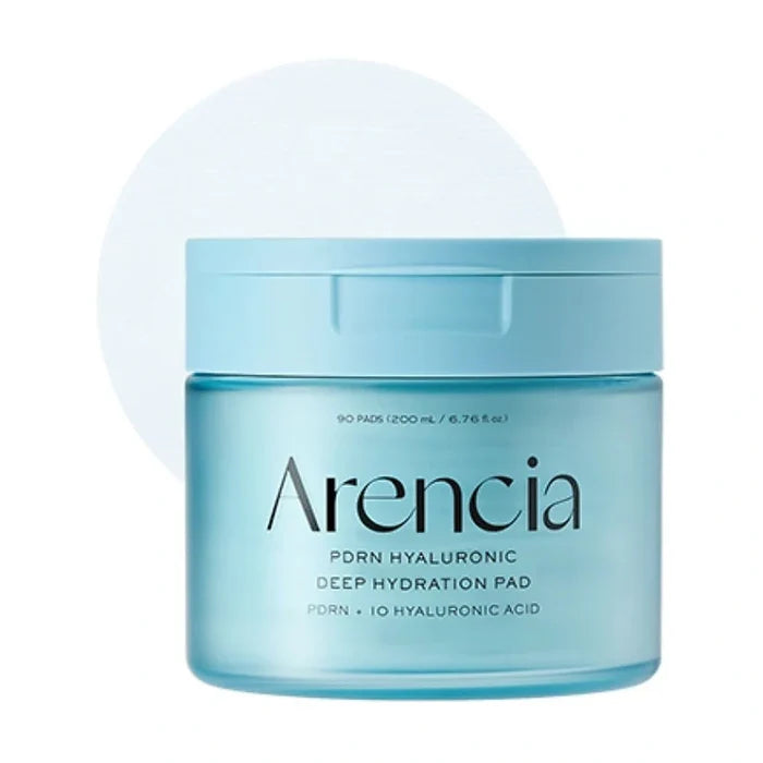 Arencia. PDRN + Hyaluronic Deep Hydration Pads (90ea) | Lady Bonita | Korean beauty NZ