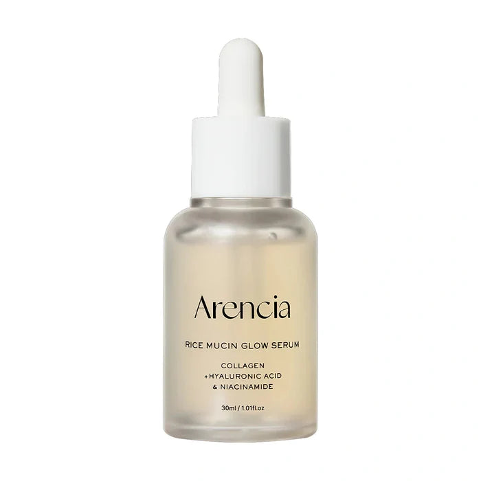 Arencia. Rice Mucin Glow Serum 30ml | Lady Bonita | Korean beauty NZ