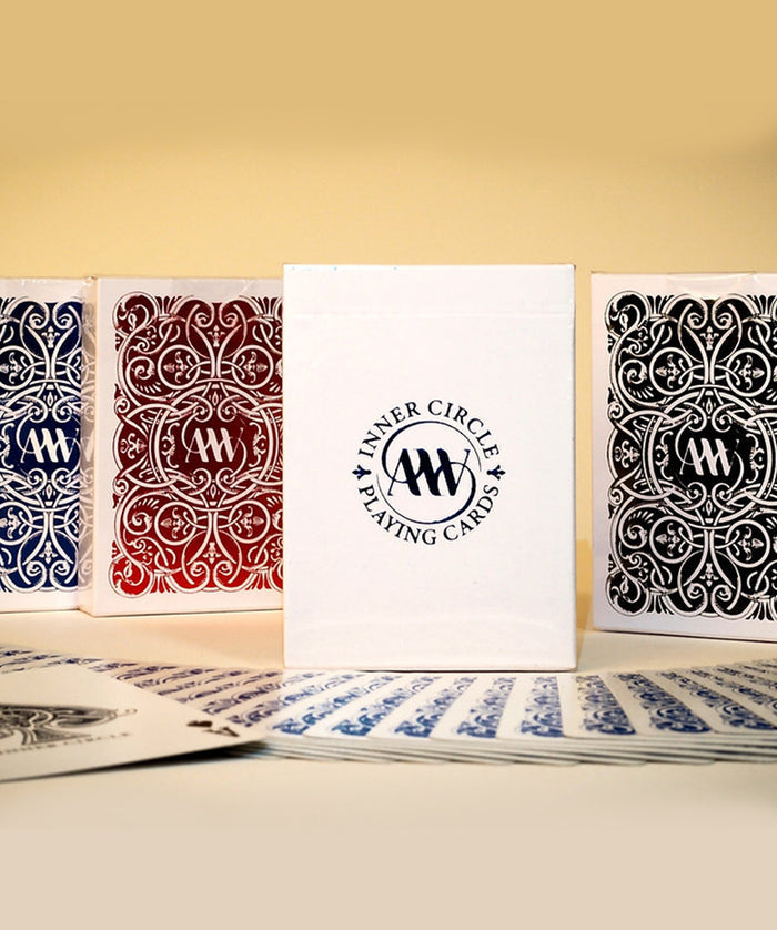 Asi Wind Inner Circle (Blue) Playing Cards
