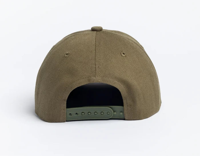 Autumn Canvas 5 Panel Olive Hat
