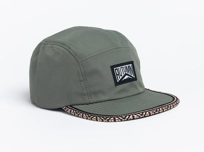 Autumn Ripstop 5 Panel Slate Hat