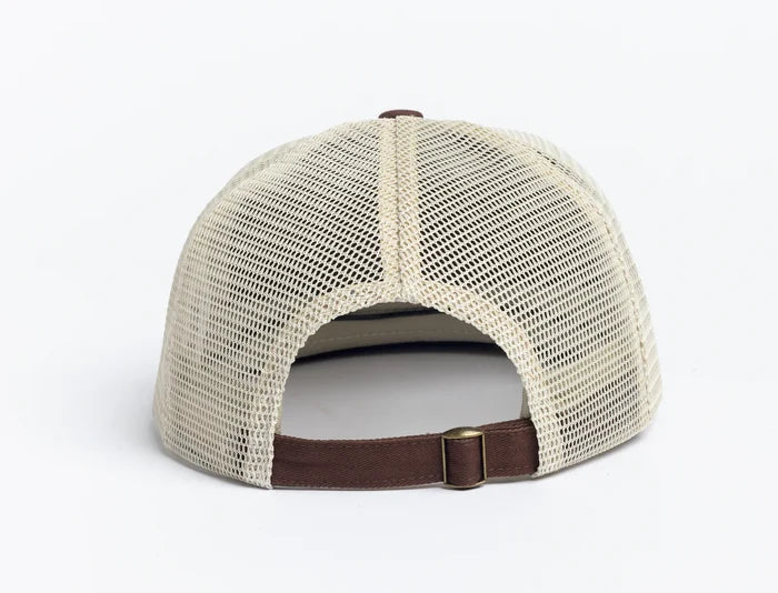 Autumn Trucker Strapback Brown Hat