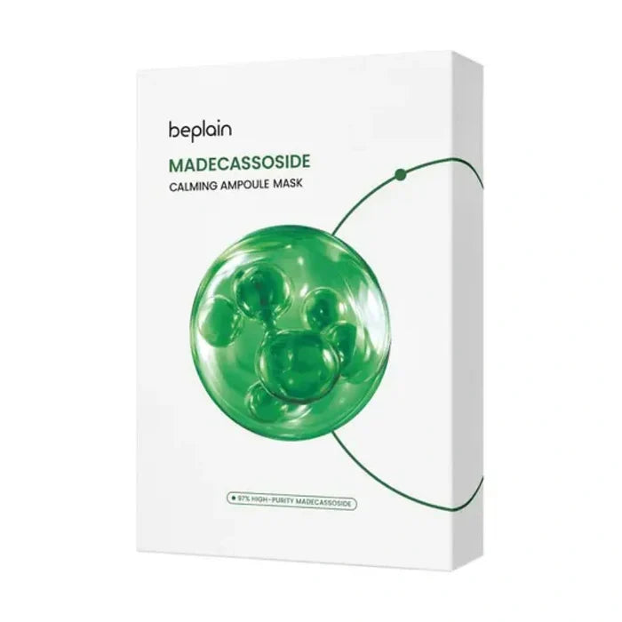 Be Plain. Madecassoside Calming Ampoule Mask 24ml [1 Box (10 Masks)] | Lady Bonita | Korean beauty NZ