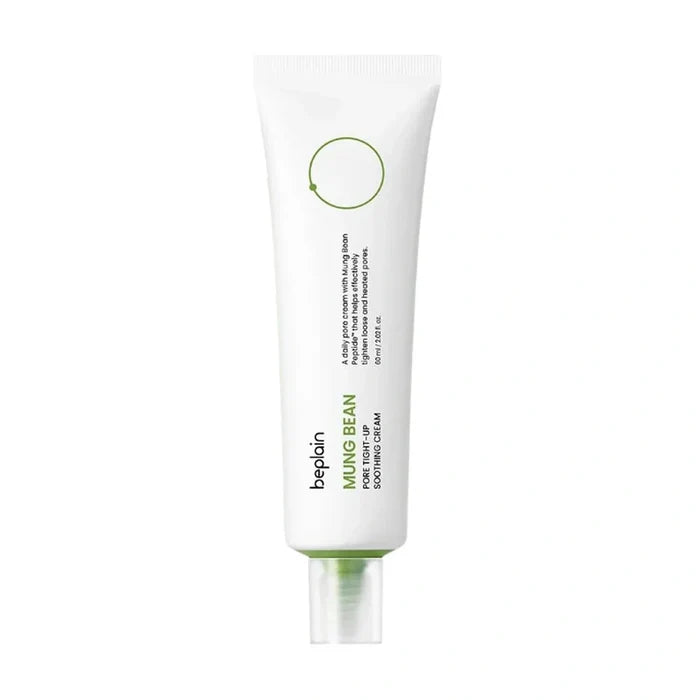 Be Plain. Mung Bean Pore Tight-Up Soothing Cream 60ml | Lady Bonita | Korean beauty NZ
