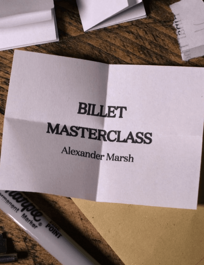 Billet Masterclass
