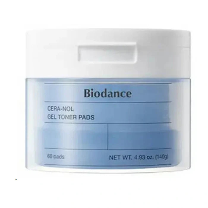 Biodance. Cera-Nol Gel Toner Pads (60pcs) | Lady Bonita | Korean beauty NZ