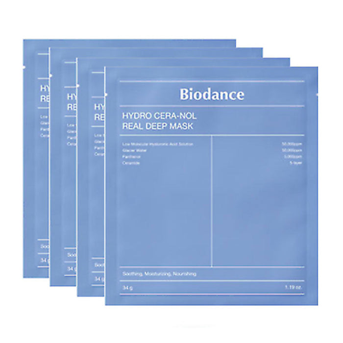 Biodance. Hydro Cera-nol Real Deep Mask 34g [4 Masks]