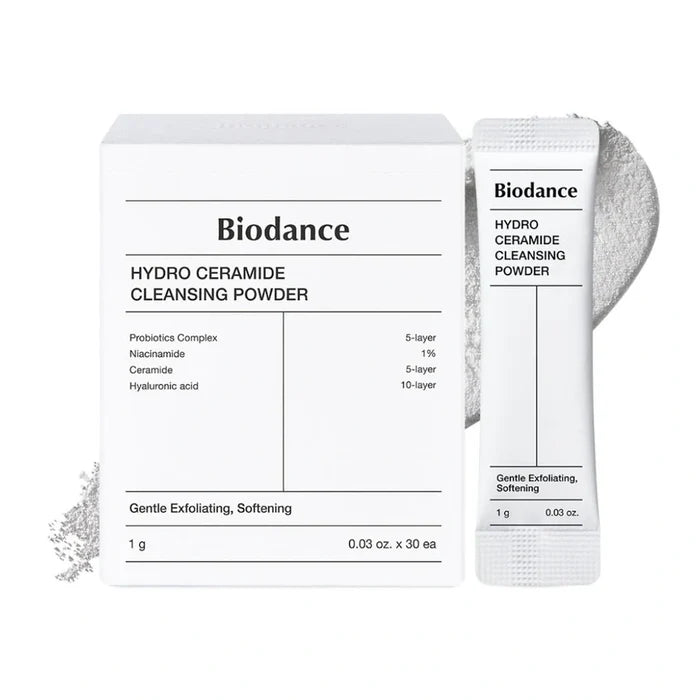 Biodance. Hydro Ceramide Cleansing Powder (1g * 30 Packets) | Lady Bonita | Korean beauty NZ