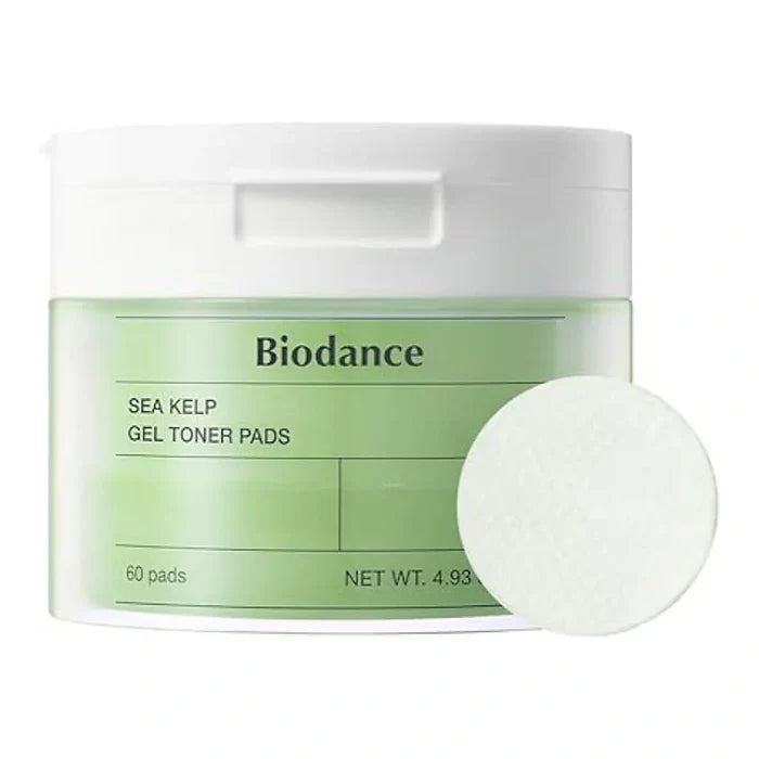 Biodance. Sea Kelp Gel Toner Pads (60pcs) | Lady Bonita | Korean beauty NZ