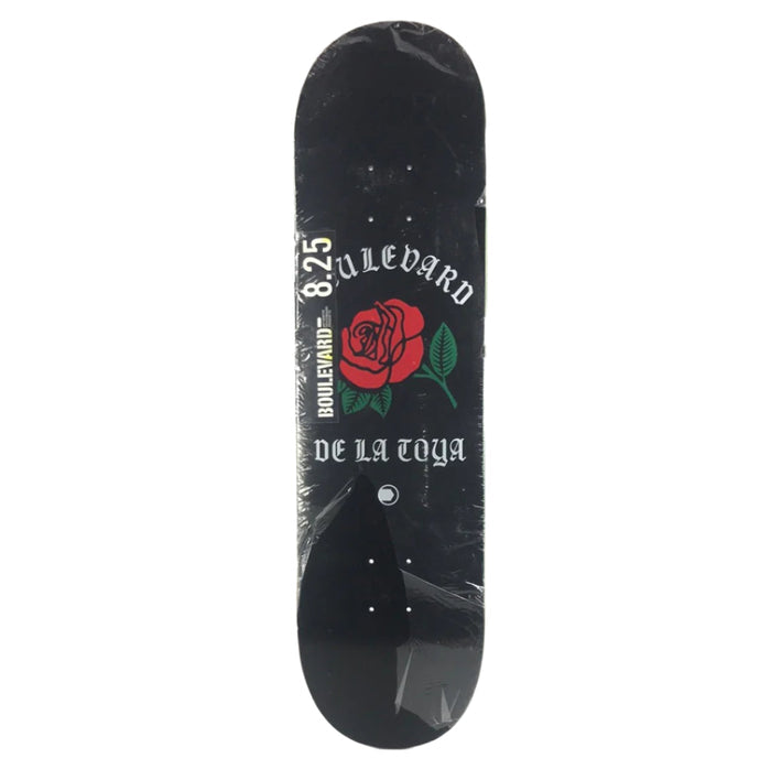 Boulevard Danny Montoya De La Toya Rose Red White Black 8.25'' Skateboard Deck