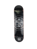 Boulevard Danny Montoya Street Sign Graphic Black Silver Size 7.75 Skateboard Deck