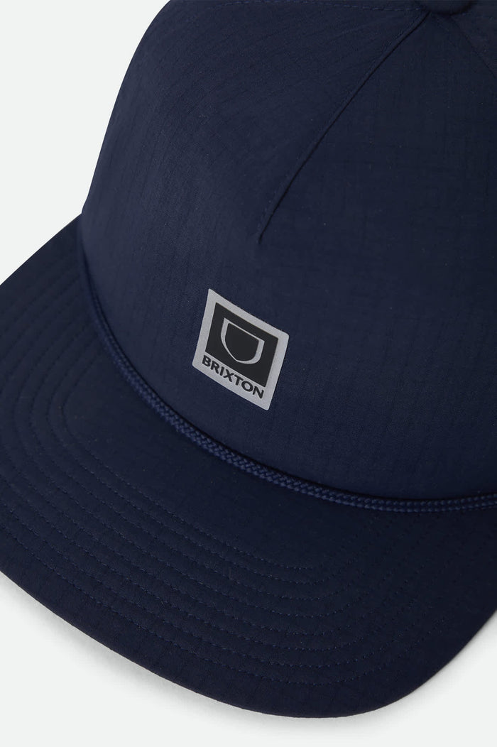 Brixton Journey MP Midnight Blue Performance Snapback Hat