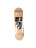 Brujaria "Have You Seen Him" Graphic White Black Size 8.5 Skateboard Deck