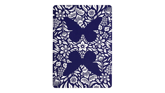 Butterfly Playing Cards Marked (Blue) 3rd Edition