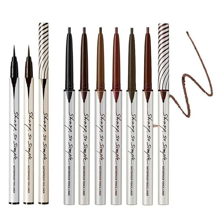 Clio. Sharp So Simple Waterproof Pencil Liner [02 Brown] | Lady Bonita | Korean beauty NZ