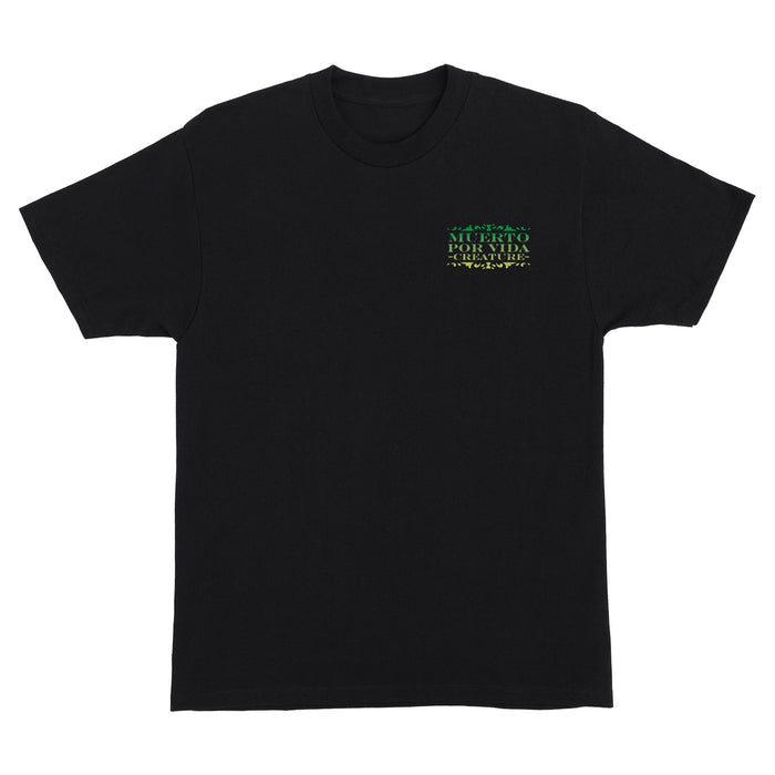 Creature La Muerta Relic Heavyweight Black S/s Shirt