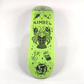 Creature Willis Kimbel Tanked Green 9.0 Skateboard deck
