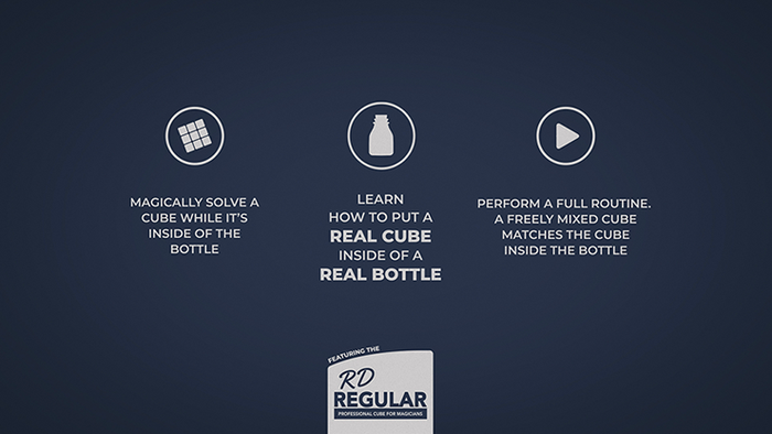 Cube in Bottle Project