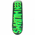 Deathwish Neen Williams Signed Green Spray 7.8" Skateboard Deck