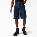 Dickies Denim Utility 13" Dark Wash Shorts