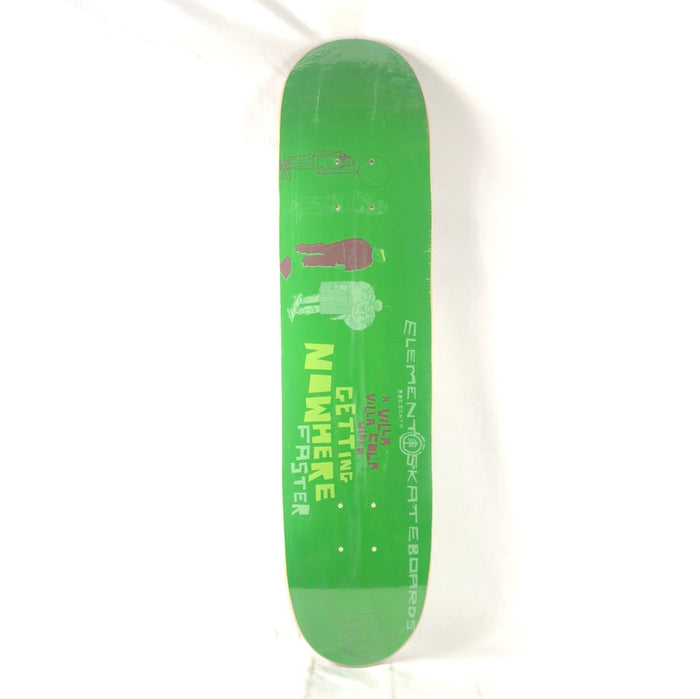 Element Getting Nowhere Faster Graphic Green Size 7.5 Skateboard Deck
