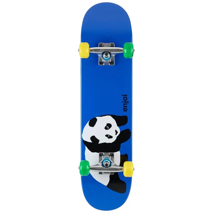 Enjoi Blue Panda First Push Complete Skateboard