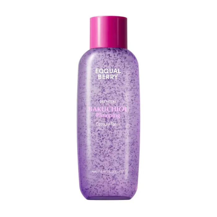 Eqqualberry. Bakuchiol Plumping Capsule Toner 150ml | Lady Bonita | Korean beauty NZ