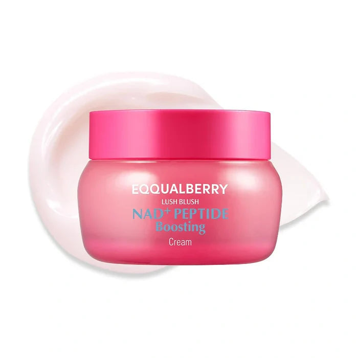 Eqqualberry. NAD+ Peptide Boosting Cream 50ml | Lady Bonita | Korean beauty NZ