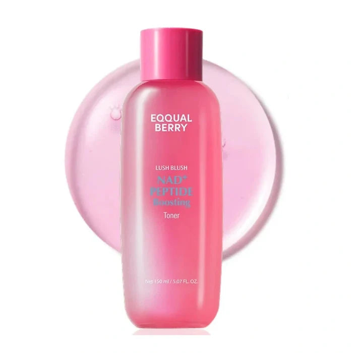 Eqqualberry. NAD+ Peptide Boosting Toner 150ml | Lady Bonita | Korean beauty NZ