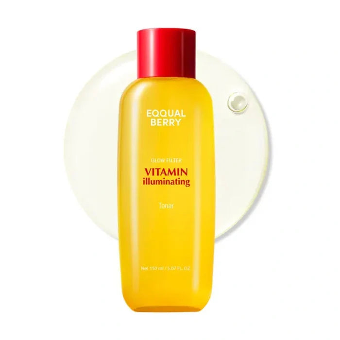 Eqqualberry. Vitamin Illuminating Toner 150ml | Lady Bonita | Korean beauty NZ