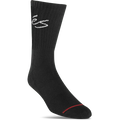 eS Script Crew Black Socks