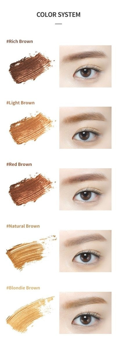 Etude House. Color My Brows 4.5g [#04 Natural Brown] | Lady Bonita | Korean beauty NZ