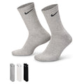 Nike Everyday Plus Cushioned Black/Grey/White Multi 6 Pack Crew Socks