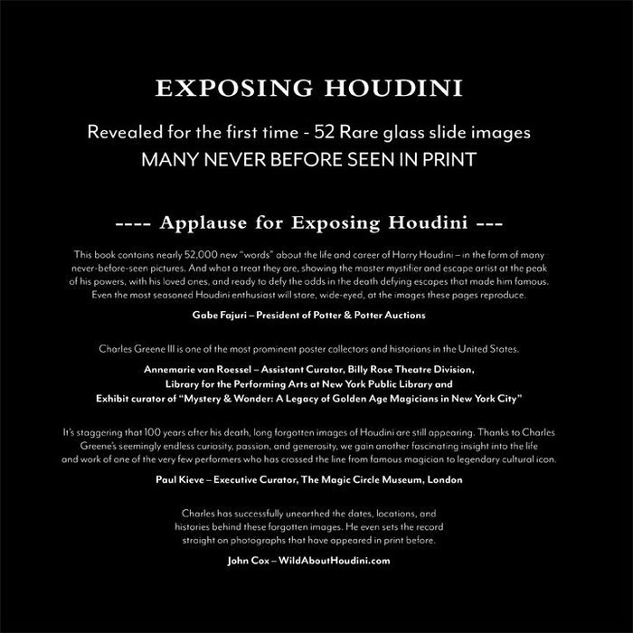 Exposing Houdini