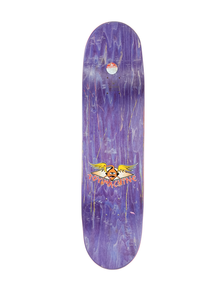 Foundation X Toy Machine Foundation Super Co. Printed Over Ed Templeton Camera Graphic Size 8.4" Vintage NOS Deck