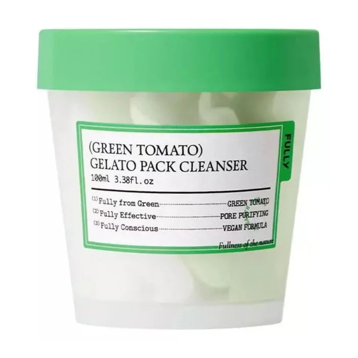Fully. Green Tomato Gelato Pack Cleanser 100ml | Lady Bonita | Korean beauty NZ