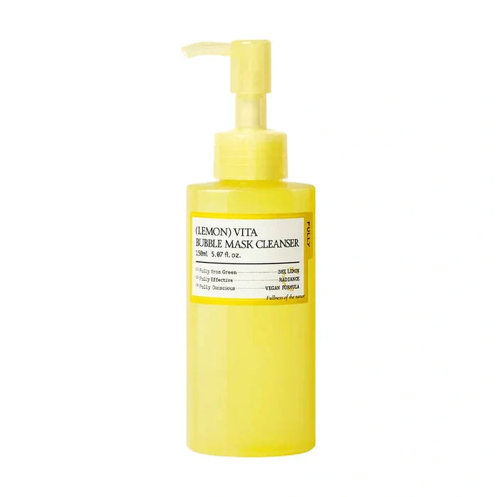 Fully. Lemon Vita Bubble Mask Cleanser 150ml | Lady Bonita | Korean beauty NZ