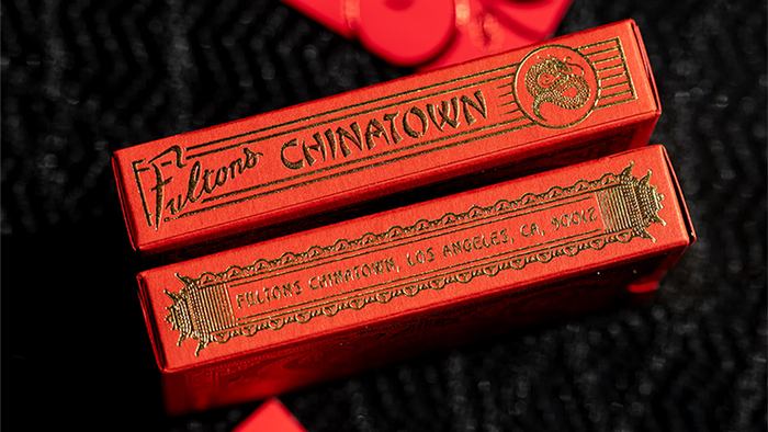 Fultons Chinatown V2 15th Anniversary Playing Cards