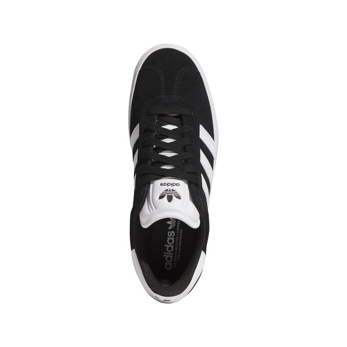 Adidas Gazelle ADV Core Black / Cloud White / Gold Metallic Shoes